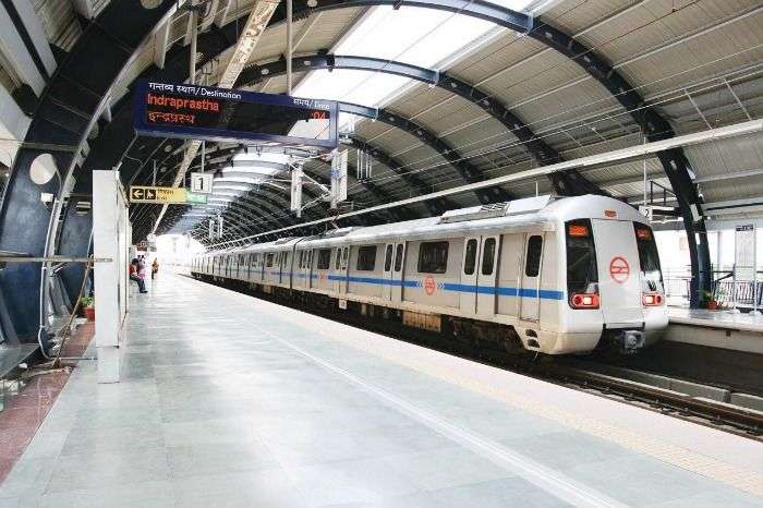 Delhi metros save the travellers from the wrath of the weather