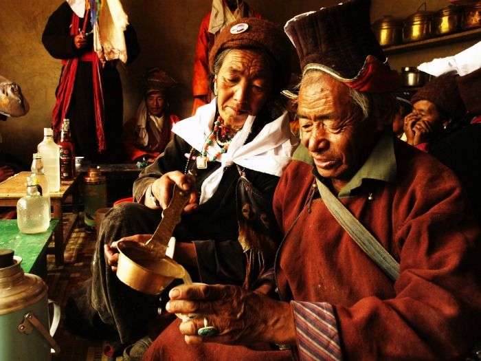 Local brew ‘Chang’ in Ladakh