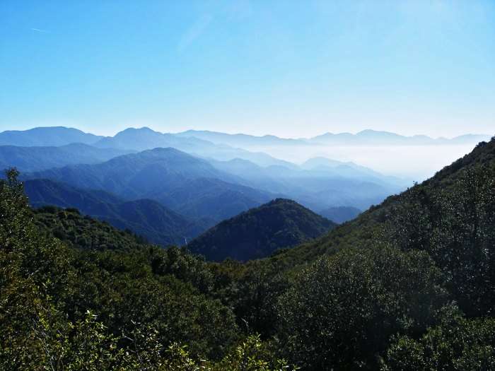 One of the few hill stations from where you could get the glimpse of the sea