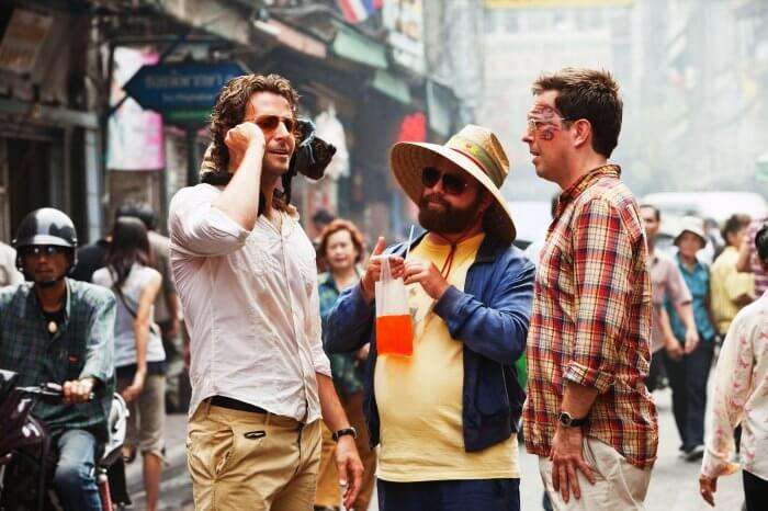 A scene from Hangover shot in Bangkok