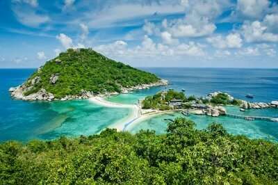 honeymoon in Koh Nang Yuan