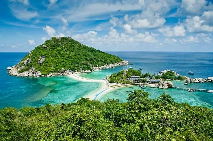 honeymoon in Koh Nang Yuan