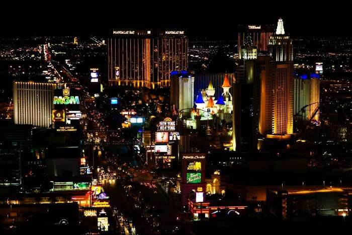 Las Vegas at night