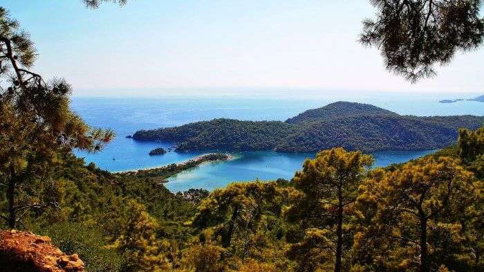 Oludeniz Lagoon is the best place for honeymoon in Turkey