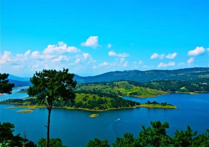 Shillong is one of the best places to visit in monsoons in India to experience the heavy rains amidst beautiful backdrops