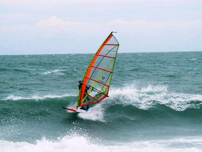 Windsurfing is one of the best waters sports in Thailand