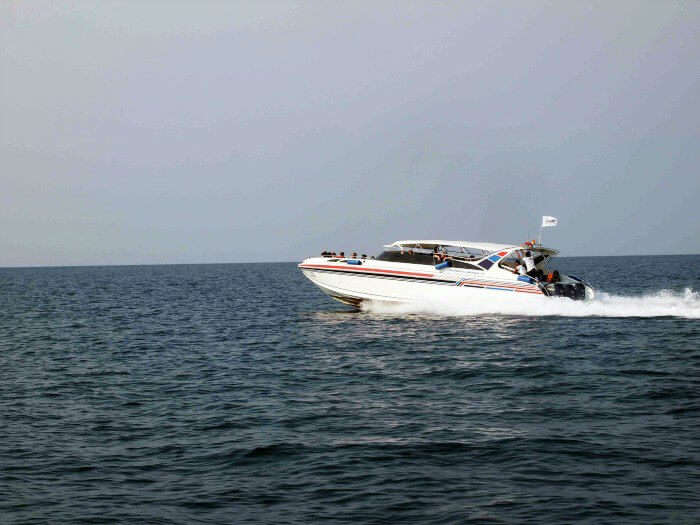 speed boating in Andaman