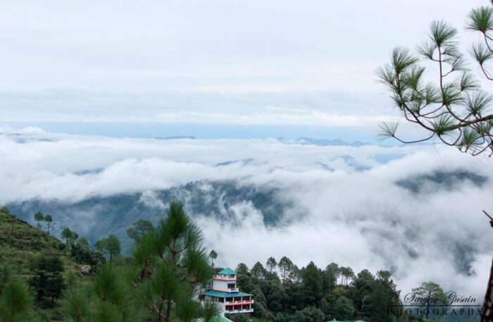 A breathtaking view of Lansdowne which is one of the perfect places to visit in India in June