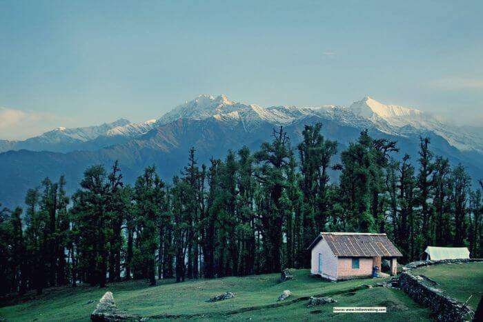 A small hut in the Yuksom - one of key places to see in Sikkim
