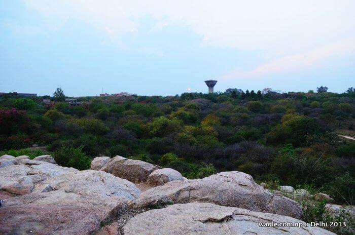One of the most romantic places in Delhi, Parthasarathy Rock in JNU