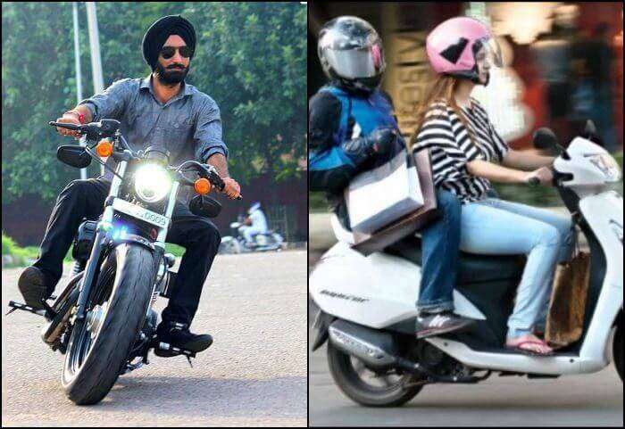 Bikes of Chandigarh boys and girls