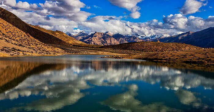 a beautiful lake in Spiti