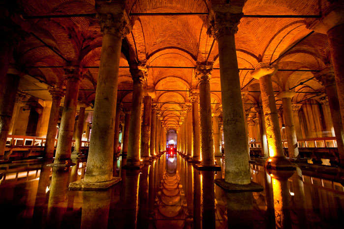 Basilica Cistern is one of the key tourist attractions in Istanbul