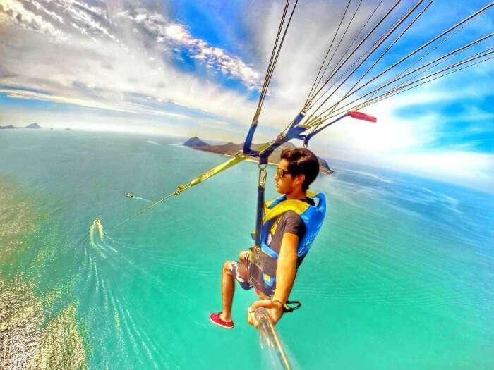 Parasailing On Land