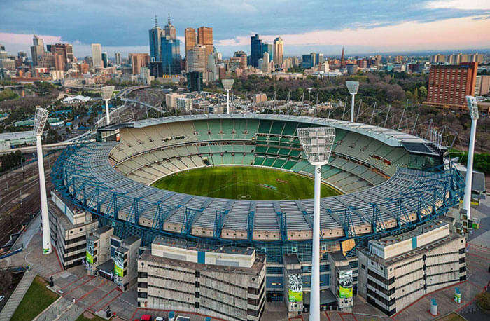 Melbourne Cricket Ground is one of the fun places in Melbourne for sports lovers