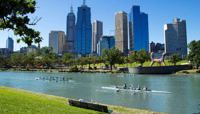 View of Melbourne