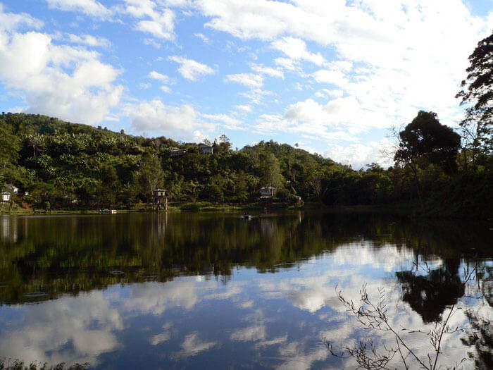 The calmness of Tamdil Lake in Mizoram