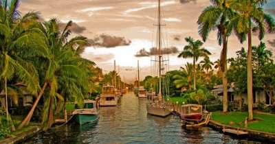 The stunning canal city of Ft Lauderdale in Florida