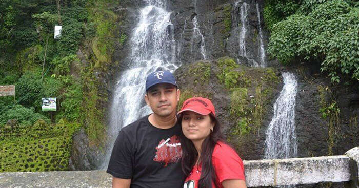 A snap of Snapdeal director and his wife on a roadtrip to Manali