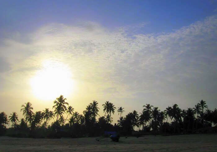 Sunrise at Colva Beach