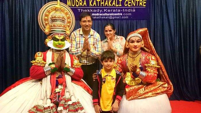 Beautiful Kathakali performance in kerala