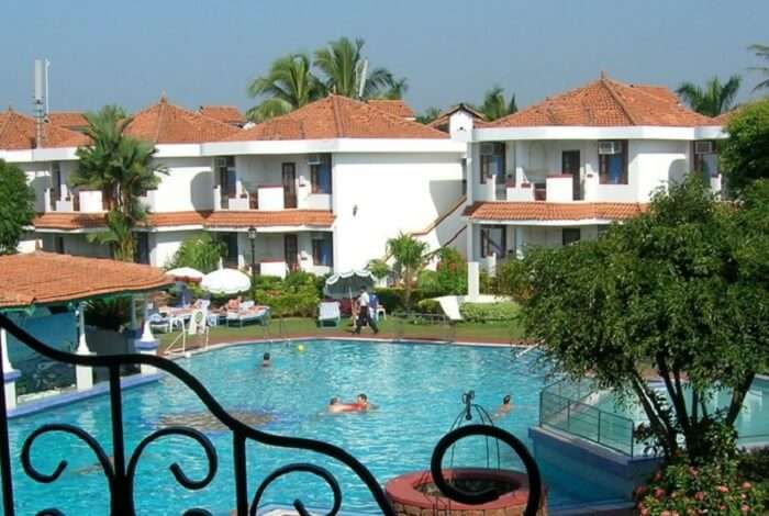 People enjoying their stay at Paradise Village Beach Resort in Goa