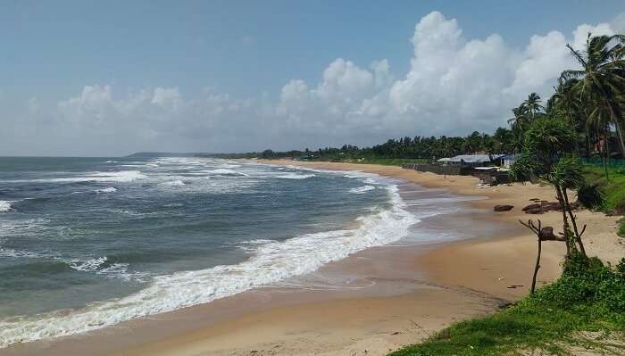 Sinquerim Beach shore is one of the top places to visit in Goa in May