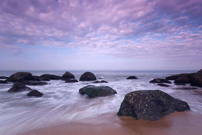 The beautiful beach of Chennai