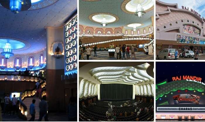 Views from the popular Raj Mandir Cinema in Jaipur