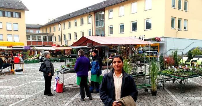 Salai on her trip to Switzerland