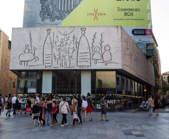 An artistic building in Spain