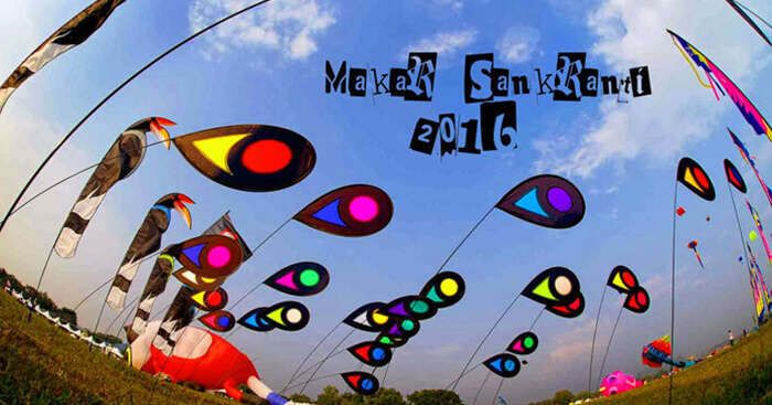 Makarsankranti is celebrated by flying kites in several parts of India