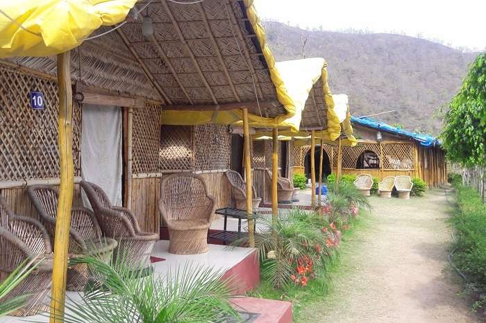 Super luxury cottage at the Vatica Luxury Jungle Camp Resort In Rishikesh