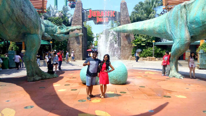 Visit to Jurassic Park in Singapore