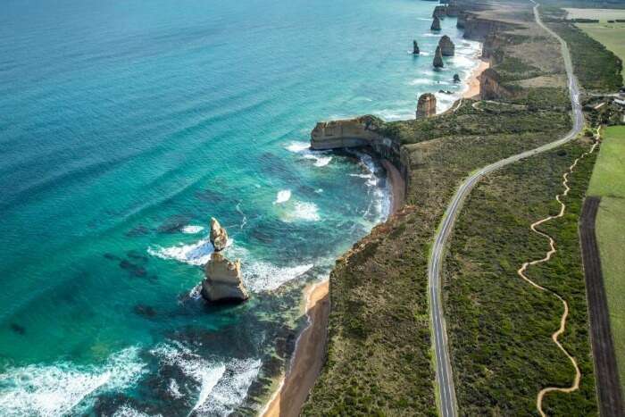 The Great Ocean Road of Australia is popular around the world