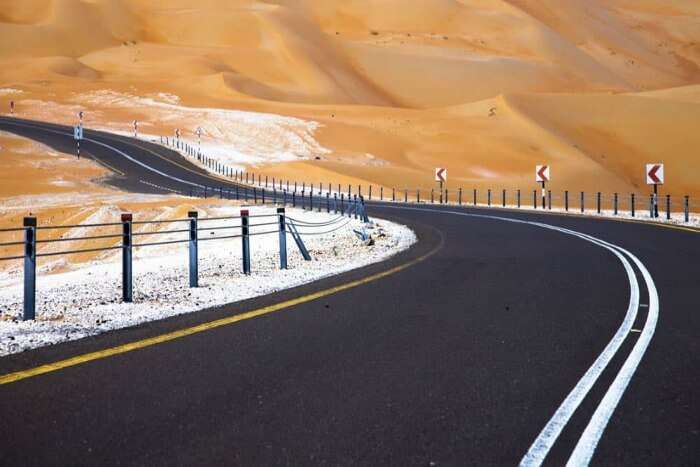 Hit the roads of U.A.E