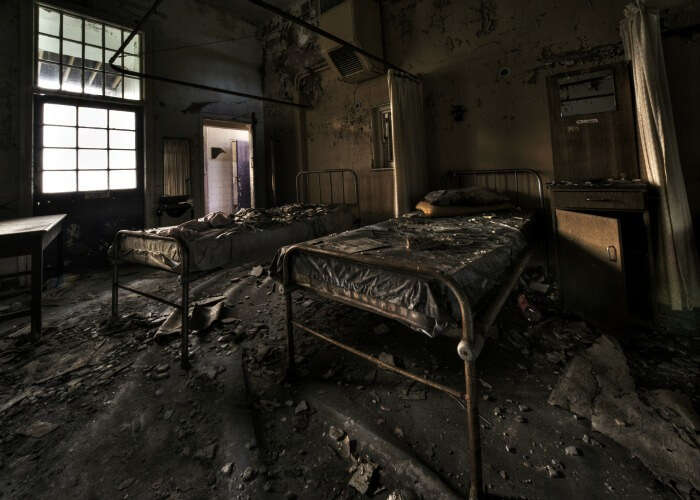 Scary abandoned hospital