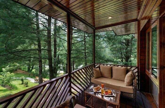 Monsoons at Senator Pine & Peak cottages in Kashmir