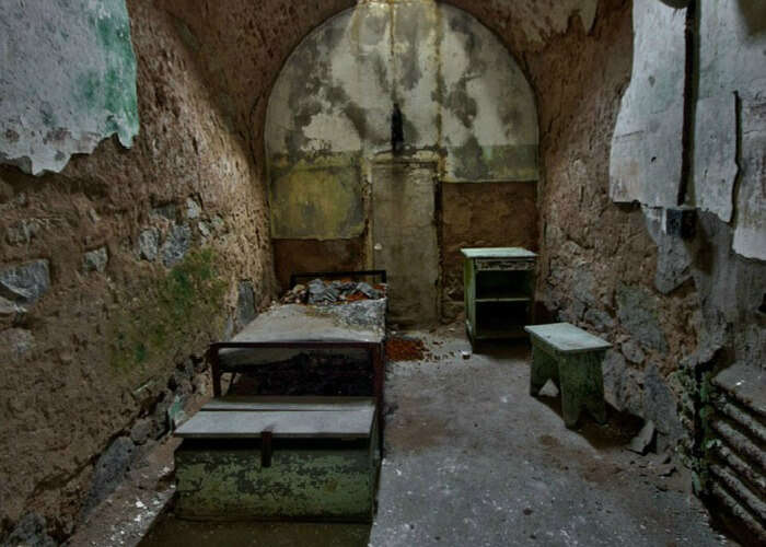 Deteriorated Jail Cells