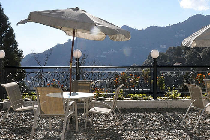 A pleasant morning as spotted from the Mussoorie Gateway resort