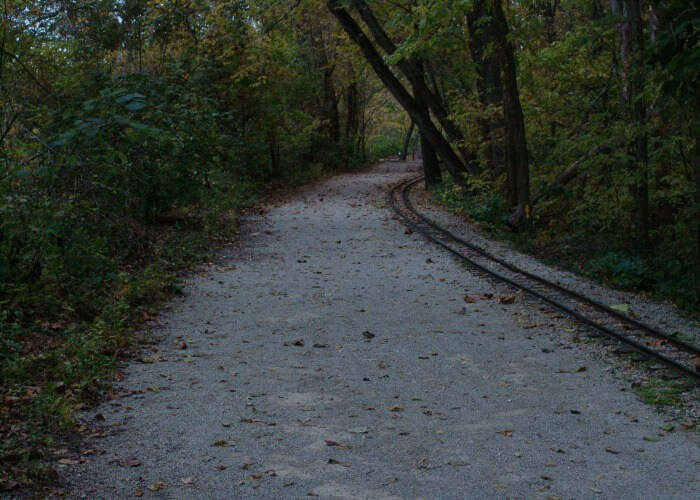 Haunted path in St. Louis
