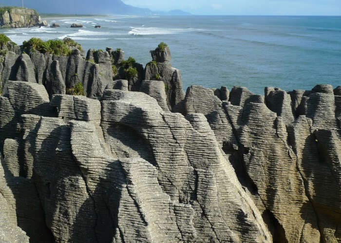 Amusing view of the pancake rocks