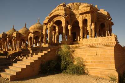 A magnificent view of  beautiful fort in Jaisalmer