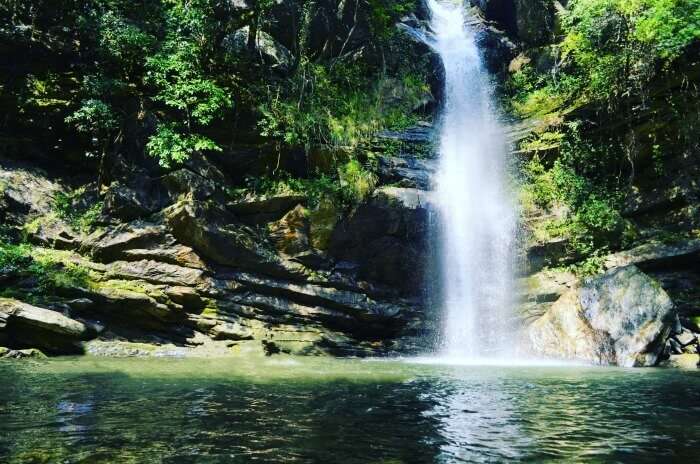 the charming bhalu gaad waterfall