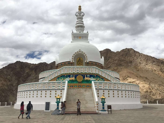 Beautiful monastery in Ladakh