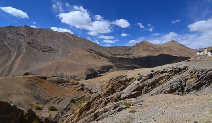 mountains in kaza