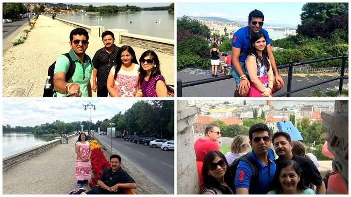 Memories with family in Europe