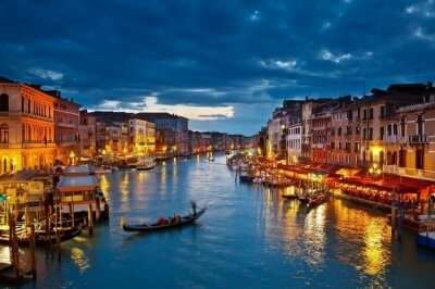 A stunning view of Grand Canal Venice, one of the best places to visit in Venice