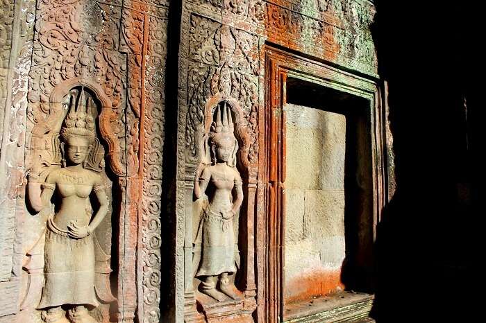 Art in Ta Phrom Temple