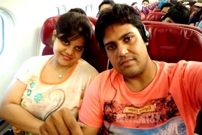 Ravi and his wife Singapore bound